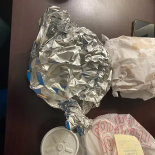 burritos and wraps, interior