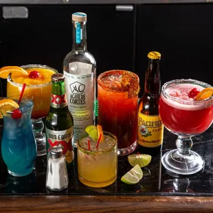 Some of our Cocktails and Beers
