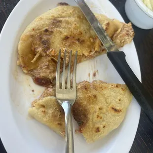 The Pupusa Revuelta... Dammed moist  and-flavorful