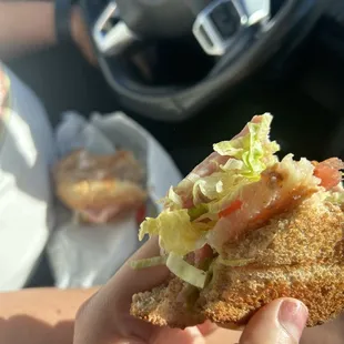 Sándwich de jamón &amp; torta de jamón