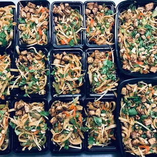 Pad Thai with Tofu