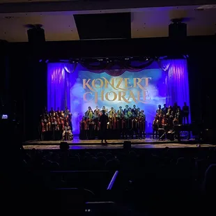 Konzert Chorale at LVA Winter Concert 2022