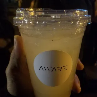 Lychee-yuzu Drink