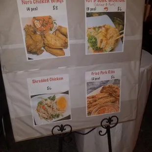 Selections from Nuro Bistro