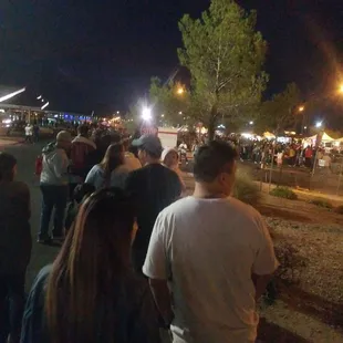 More like a block party,  not a night Market