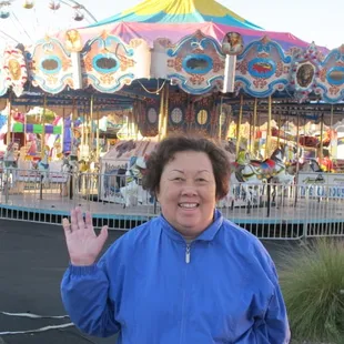 The carnival and eating concessionaire don't open till after 12pm