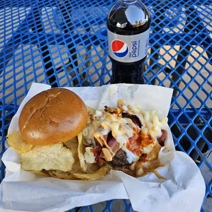 Round Rock Burger, Poker Chips, &amp; a Diet Pepsi!
