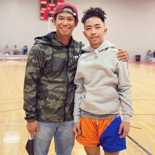 Came to support my God CJ at this basketball tournament. 11/22/2020