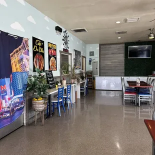 inside