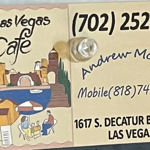 the location of the restaurant