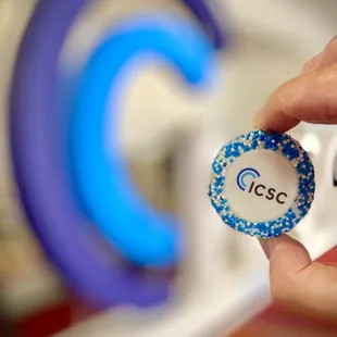 International Council of Shopping Centers (ICSC) conference snack is chip designed Oreo cookie!!
