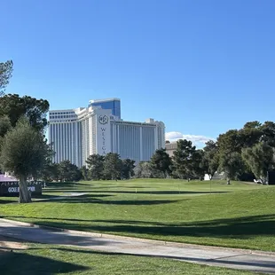 View to the 1st tee box