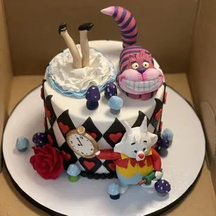 Custom cake for the birthday girl!