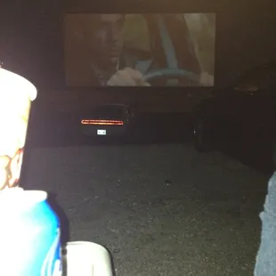 Popcorn + beer =  :)