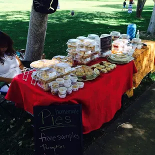 Homemade pies by Bun In The Oven Bakery