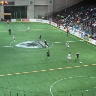 First game of the Las Vegas Legends.