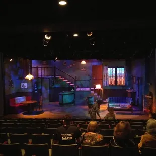 The set for &quot;The Foreigner!&quot;