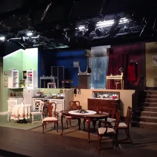 The set for Casa Valentina at LVLT