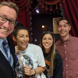 Jeff Ezell is not only an amazing magician but also a super great guy. He took the time for photos with every guest. Awesome in every way!!