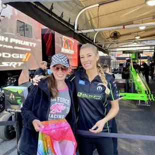 With Leah Pruett @ LVMS 11/28/23
