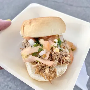 Kings Hawaiian giving out pulled pork sliders! @ Las Vegas Motor Speedway - 10/14/22