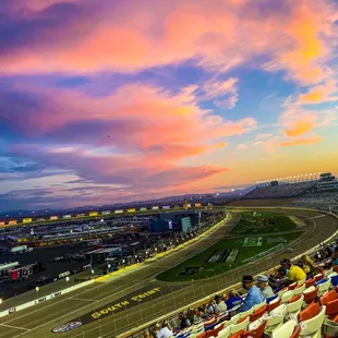 Sunset from Earnhardt terrace