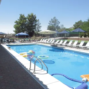 Deep end and plenty of water toys