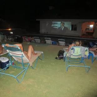 Friday night at the movies