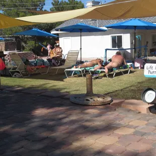 Plenty of sun and/or shade at the estate.