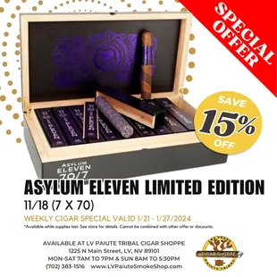 Weekly Cigar Special