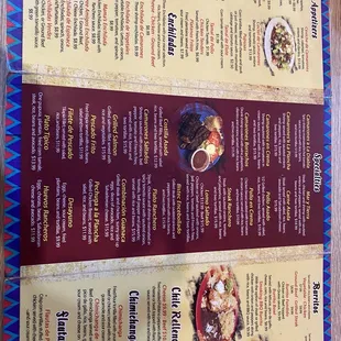 Menu....