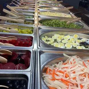 salads, interior