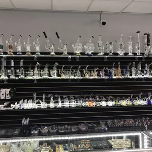 Beautiful glass water pipes