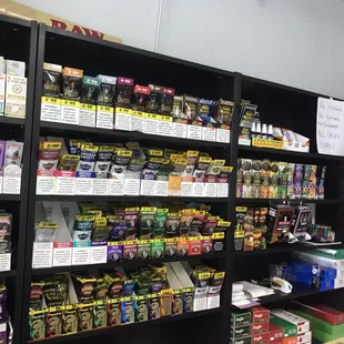 More wraps and cigarillos