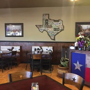 Nice and clean with a Texas theme.