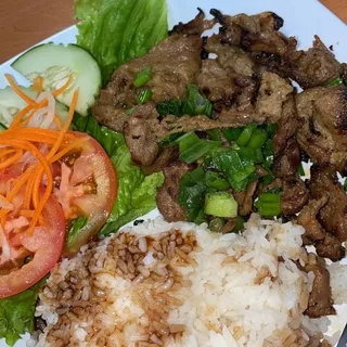 5a- Grilled Chicken or Pork Serve on Rice