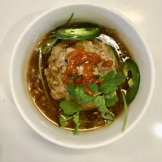 Grilled beef served on French bread