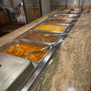 chicken wings and fried chicken, interior