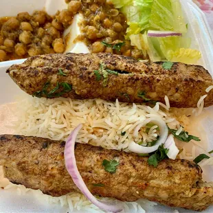 Sheek kabob (chicken)