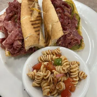 food, pasta dish, pasta