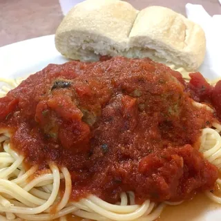 Kids Spaghetti and Meatball