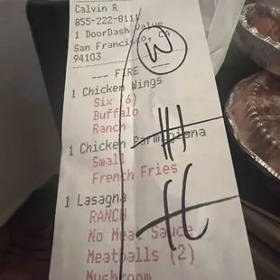 We ordered Chicken Parmigiana not chicken parmigiana sandwich!!! If you want to sell the chicken parmigiana sandwich!!!