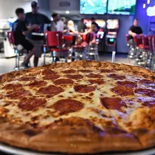 Pizza and Flatbreads in our Full Bar and Grille