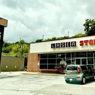 Exterior of business