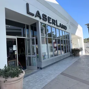 Entrance to Laserland