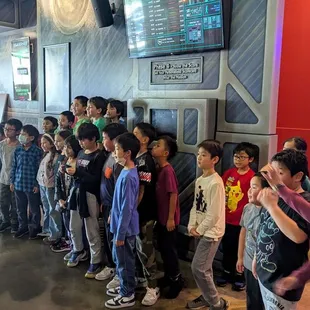 The winner announcement from the captain