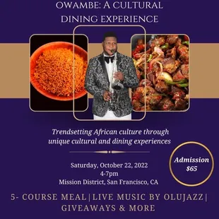 Owambe: Bay Area!  Saturday October 22nd