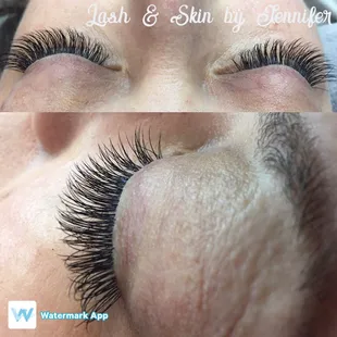 Turning sparse lashes into a full set