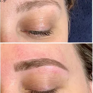 Eyebrow wax &amp; tint