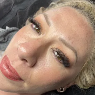 Gorgeous lashes for a gorgeous woman